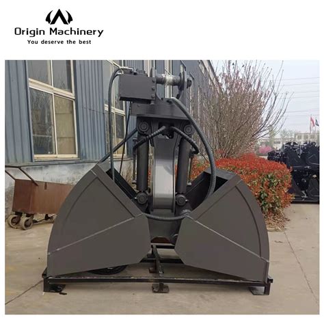 mini excavator clamshell bucket|rotating clamshell bucket attachment.